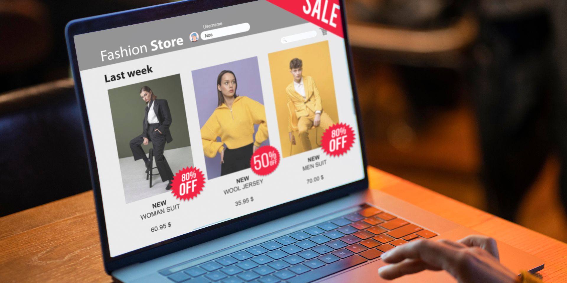 Online store built with E-commerce Website Development Dubai services